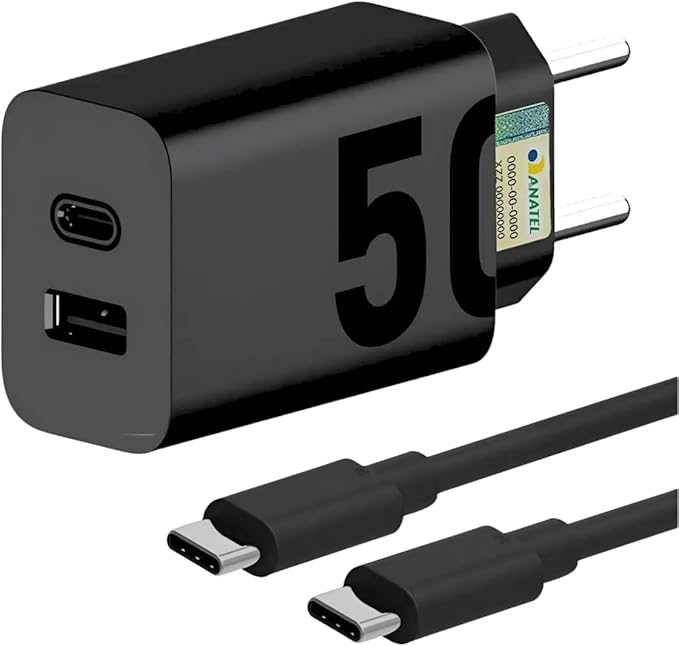 Carregador Super Turbo 50W Ultra Rápido